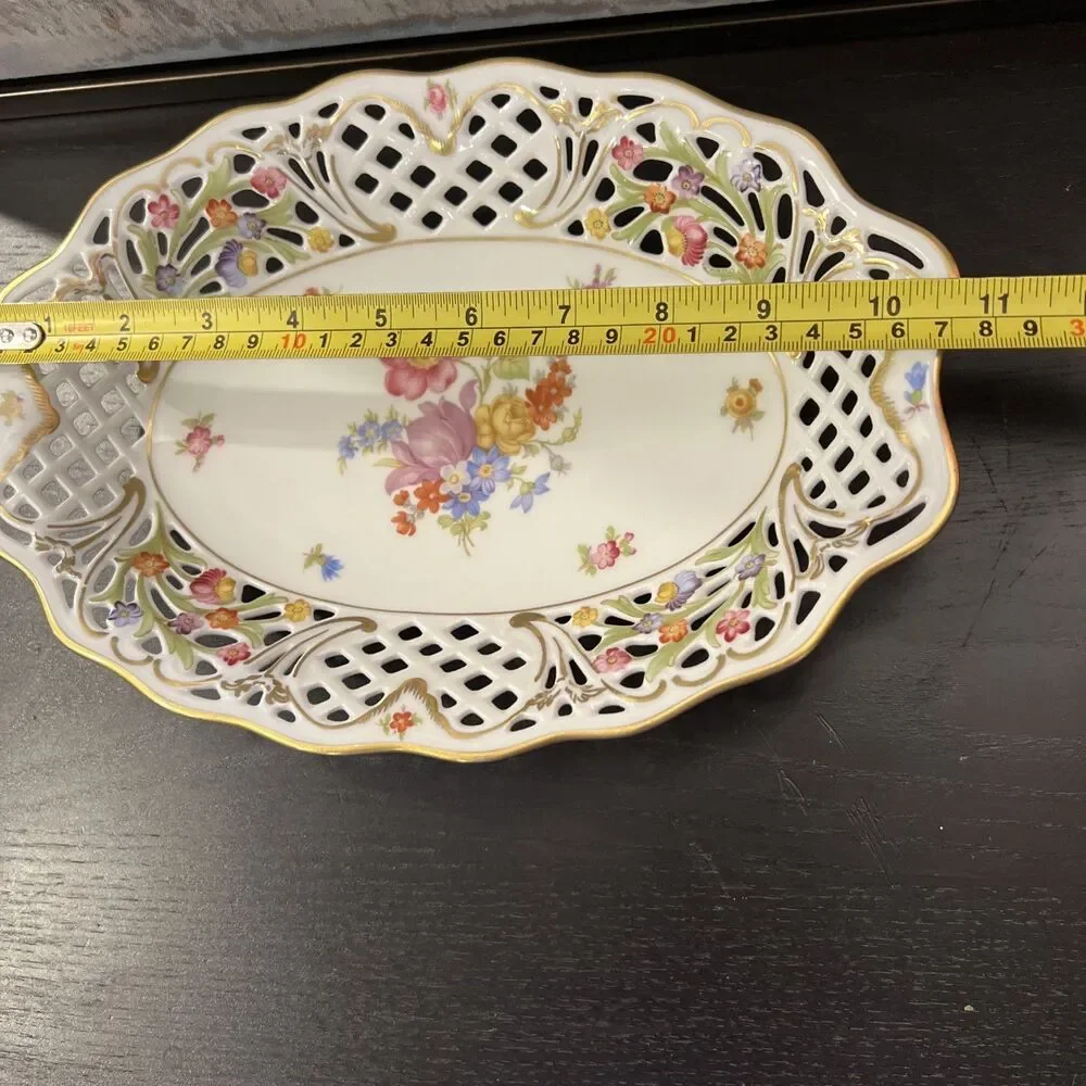VTG Oscar de la Renta Royale Fine China Salad Dessert Plate West Germany